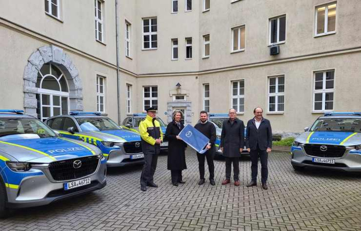 la police allemande craque pour le 6 cylindres diesel mazda