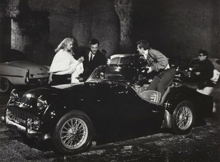 La Triumph TR3 de La dolce vita.