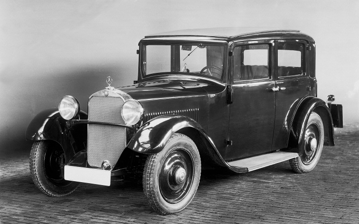 mercedes, en 1934, la mercedes 130 préfigurait la… coccinelle !