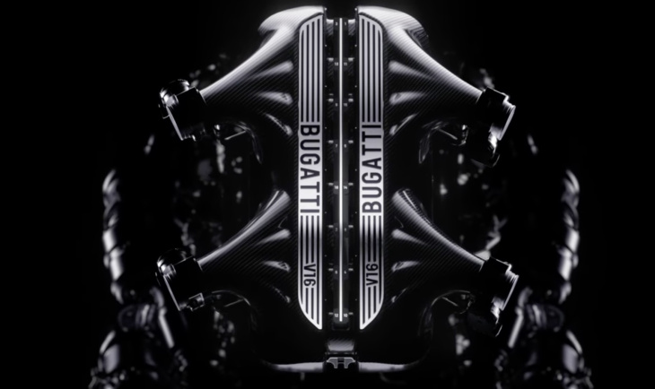 Bugatti présente un moteur thermique complètement fou