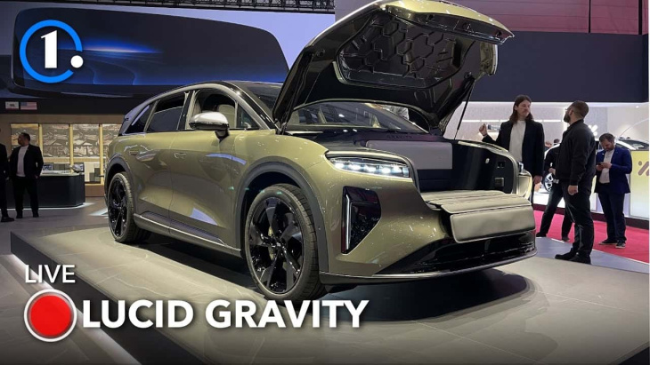 Lucid Gravity : le super SUV américain se montre au Salon de Genève 2024