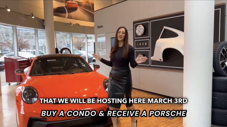 Pour un appartement de luxe acheté, une Porsche offerte !