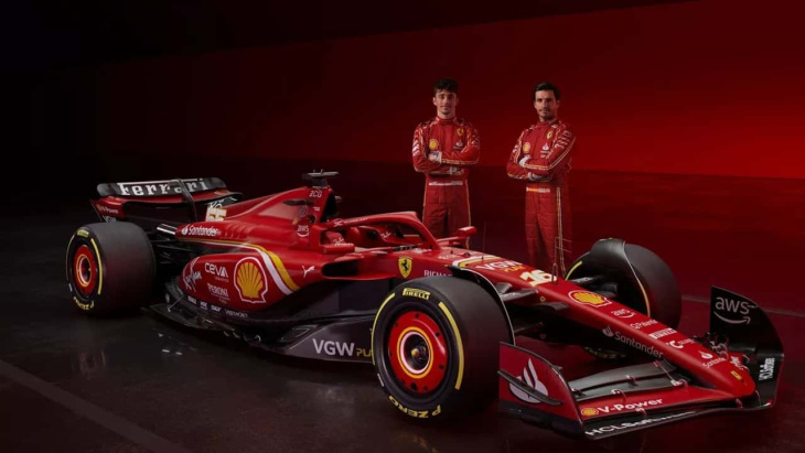 Ferrari lève le voile sur la SF-24, sa monoplace pour la saison 2024 de F1