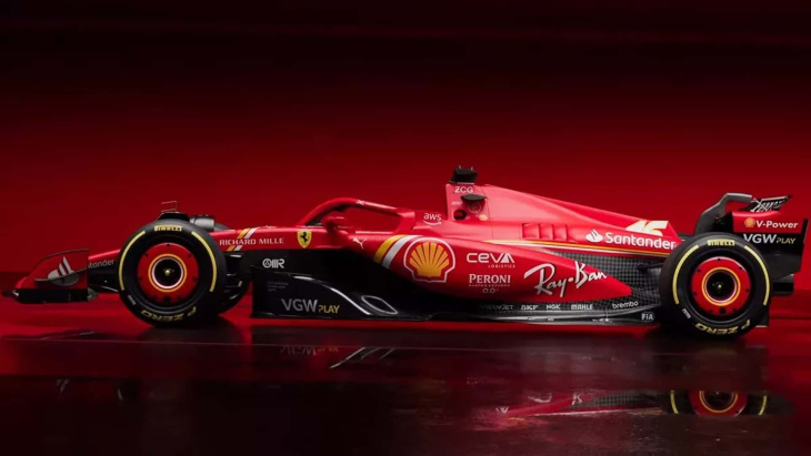 Ferrari lève le voile sur la SF-24, sa monoplace pour la saison 2024 de F1