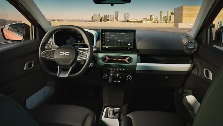 Dacia Spring 2024 : l'intérieur en détail
