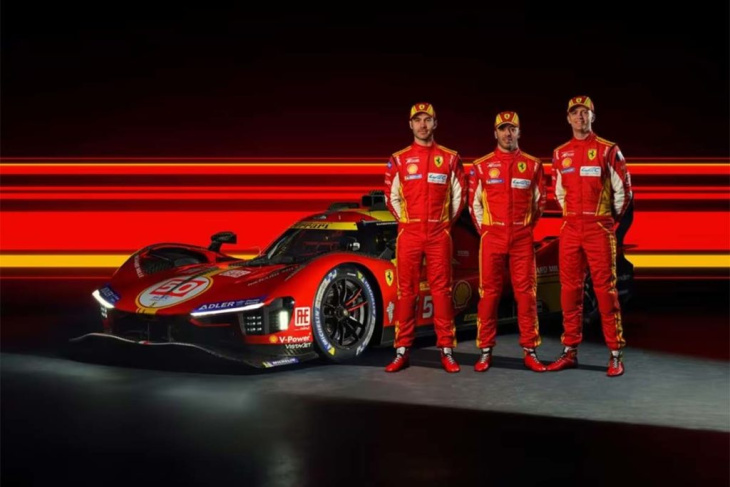 Ferrari annonce ses ambitions pour le championnat WEC 2024