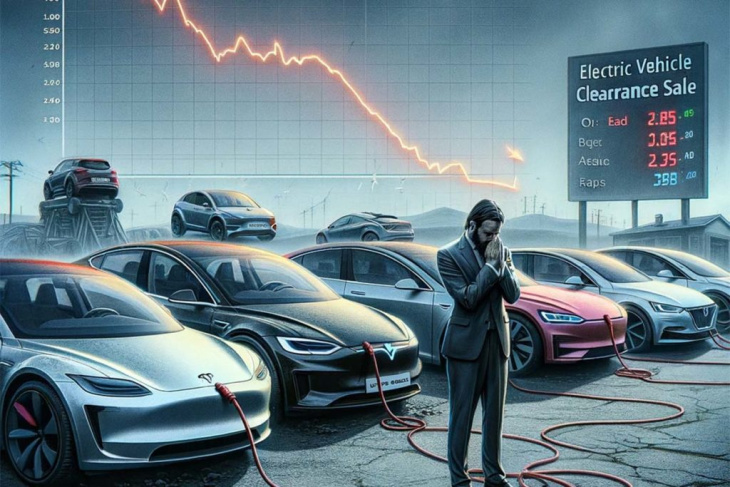 le marché du véhicule électrique d’occasion plonge
