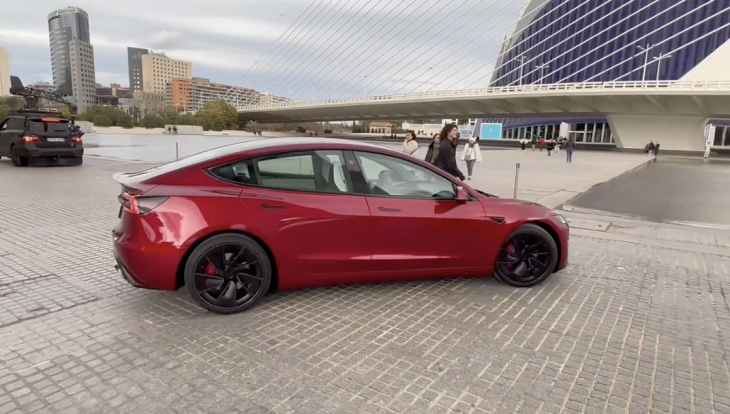 Ceci serait la nouvelle Tesla Model 3 