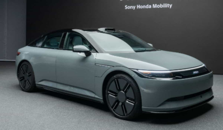 sony et honda annoncent un trio de nouveaux véhicules électriques : suv, berline et compact