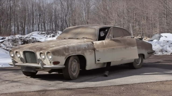 Cette Jaguar Mark X demandait à être sauvée après 30 ans dans une grange