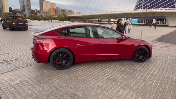 La Tesla Model 3 Plaid (ou Ludicrous) vue en vidéo