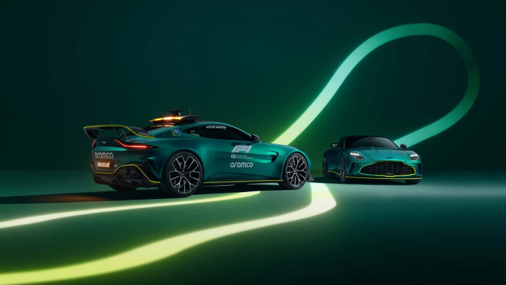 Voici la nouvelle Safety Car Aston Martin Vantage F1