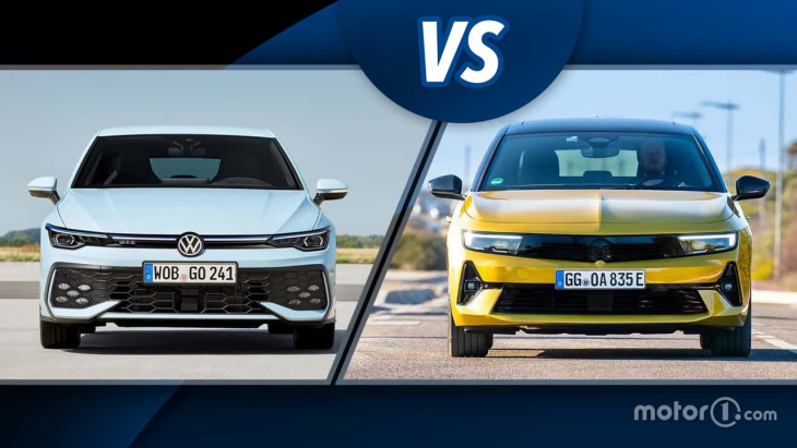 android, volkswagen golf vs opel astra : la comparaison des voitures compactes allemandes