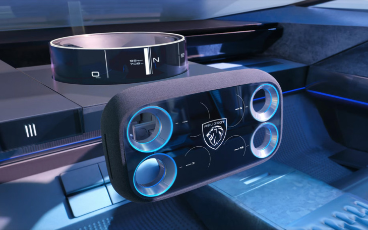 Ce volant futuriste de Peugeot sort tout droit d’un film de SF, il équipera les voitures électriques de la marque dès 2026