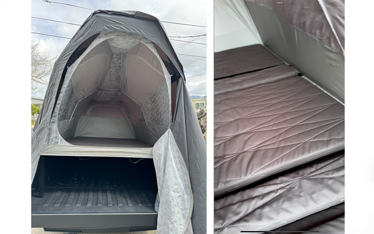 cybertruck : la tente à fixer sur le toit déçoit les utilisateurs malgré son prix exhorbitant