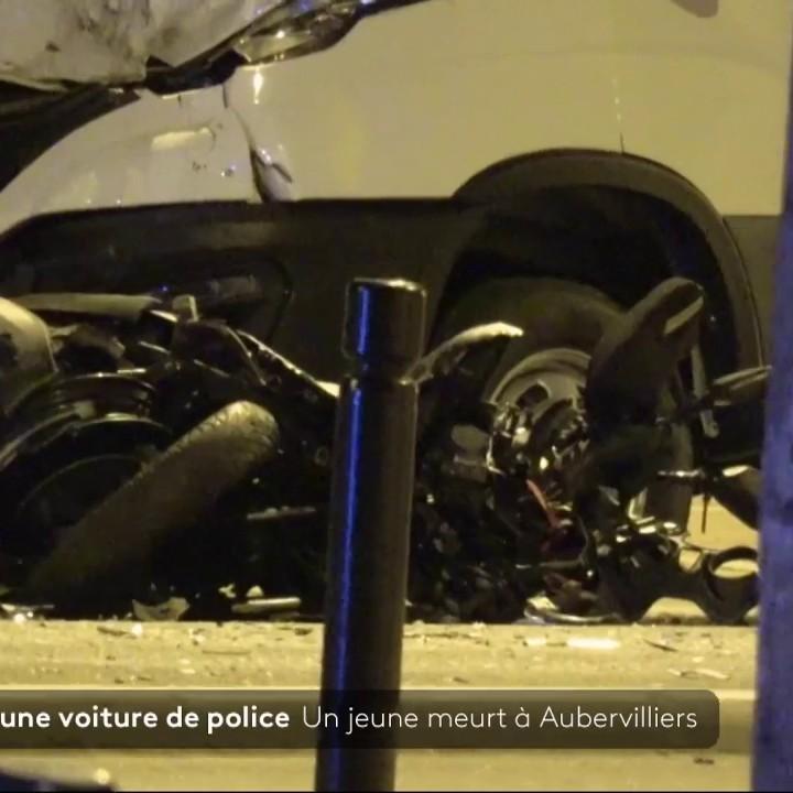 aubervilliers : ce que l'on sait de la collision mortelle entre un jeune homme à scooter et une voiture de police