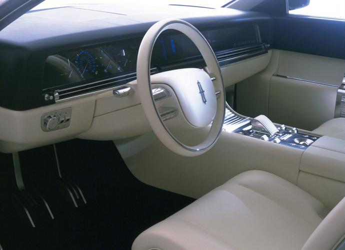 youngtimer, luxe, concept-cars, concept oublié – lincoln continental concept (2002) : limousine américaine à v12 anglais
