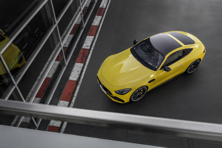 Mercedes-AMG GT 43 Coupé (2024) : Mieux avec un demi V8 ?