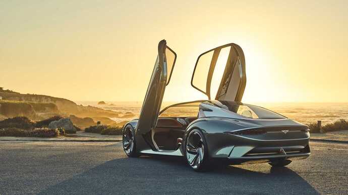 Le concept-car EXP 100 GT Concept de Bentley.