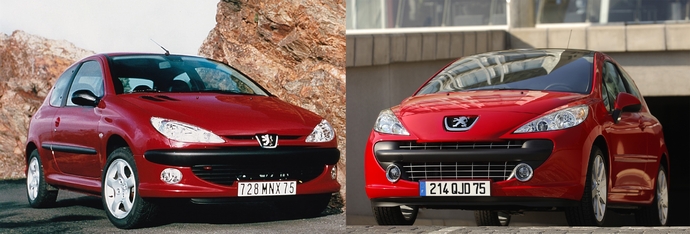 Peugeot 206 S16 vs Peugeot 207 THP 150, la plus récente est-elle le meilleur choix ?