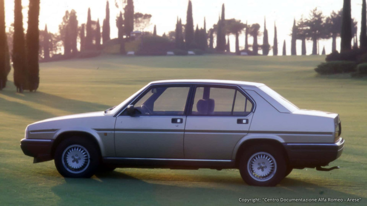 Alfa Romeo 90 (1984-87) : le successeur de l'Alfetta fête ses 40 ans