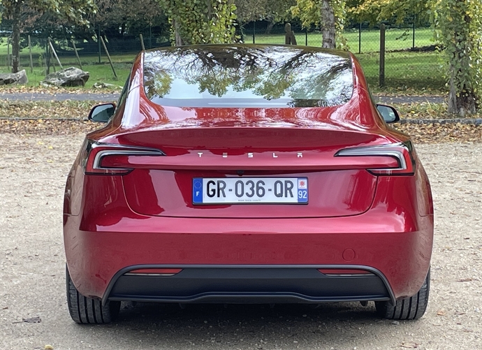 La Tesla Model 3, une voiture électrique fabriquée en Chine.