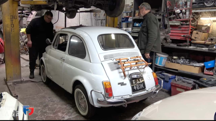 Cette modeste Fiat 500 cache de nombreuses améliorations