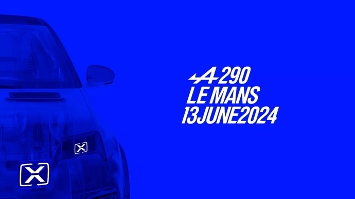 L'Alpine A290, déclainaison musclée de la R5, sera officiellement dévoilée le 13 juin dans le cadre des 24 Heures du Mans.