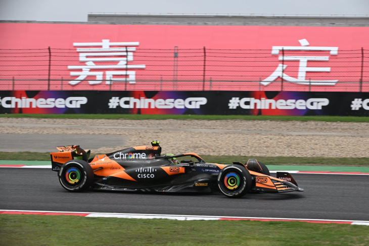 F1 - Grand Prix de Chine 2024 : Norris arrache la pole position du sprint à Hamilton sous la pluie
