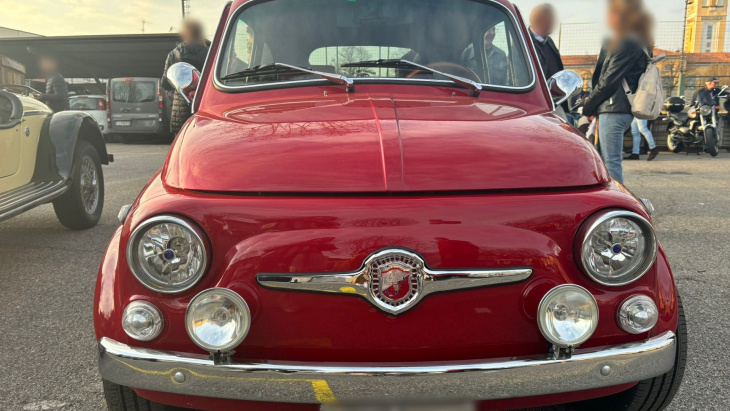 abarth fiat new 500 : les photos d'une petite voiture qui bat tous les records