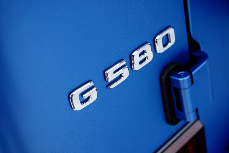 mercedes électrifie son emblématique classe g avec le nouveau g 580 entièrement électrique