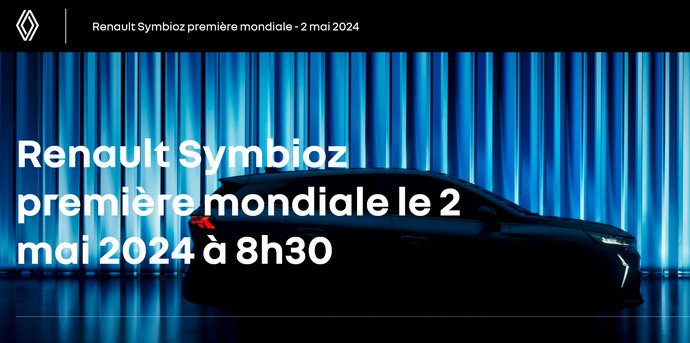 Le Renault Symbioz donne rendez-vous le 2 mai