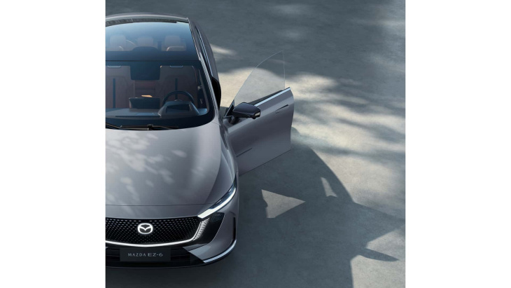 La nouvelle Mazda6 est une berline électrique à propulsion arrière