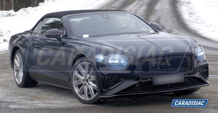 continental gtc 3, bentley, continental, scoop – bentley continental gtc : l’hybridation approche !