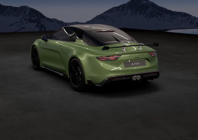 acheter une voiture neuve, sportives, alpine, a110, config – alpine a110 r : on a le droit de la configurer en vert ?