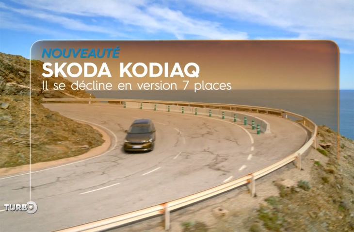 Extrait émission Turbo : Essai Skoda Kodiaq, il se décline en version 7 places