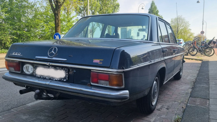 mercedes 220, austère et élégante, même à 50 ans : les photos