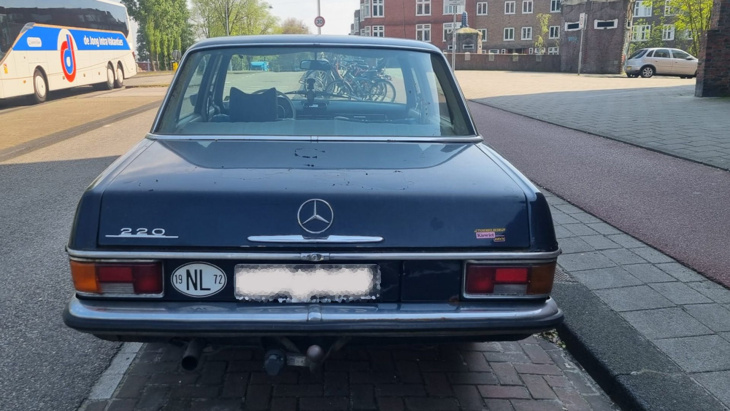 mercedes 220, austère et élégante, même à 50 ans : les photos