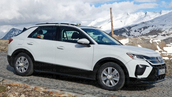 volkswagen t-roc 2025 : premières images de la seconde génération débusquée dans les alpes