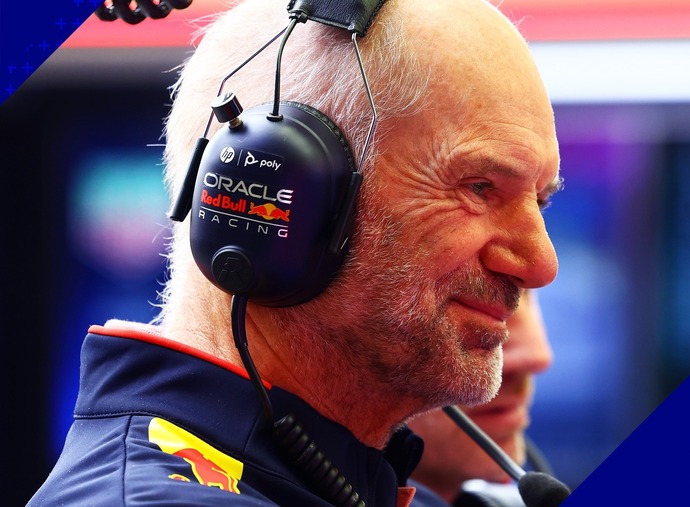 Adrian Newey, directeur de l'écurie Red Bull F1.