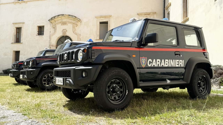 italie : le suzuki jimny rejoint le corps des carabiniers forestiers