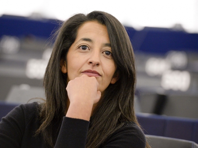 Karima Delli présidente de la commission des transports du Parlement européen ©Parlement européen.