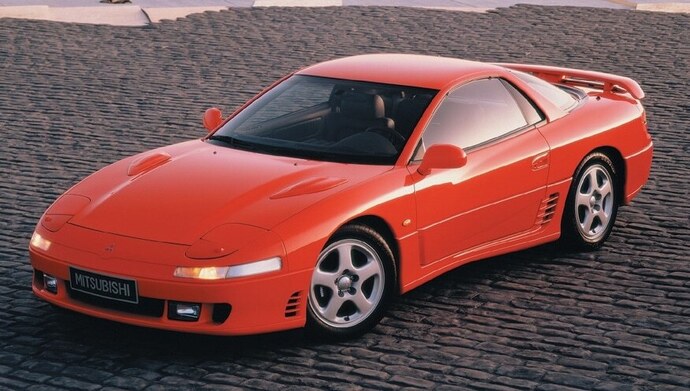 Une Mitsubishi 3000GT, sportive commercialisée entre 1990 et 1998.