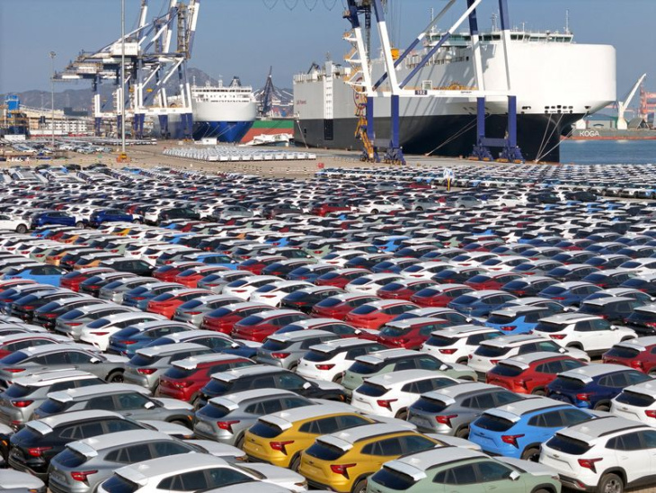 exportations record pour les voitures chinoises en avril malgré un recul des ventes locales
