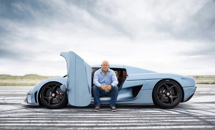 Christian Erland Harald von Koenigsegg et son œuvre.