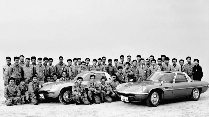 mazda 802 concept, la première japonaise à moteur rotatif