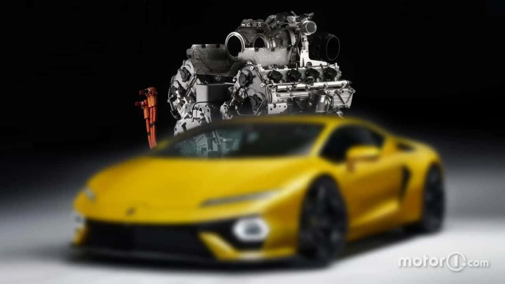 lamborghini - découvrez le v8 biturbo hybride qui équipera la remplaçante de la huracan