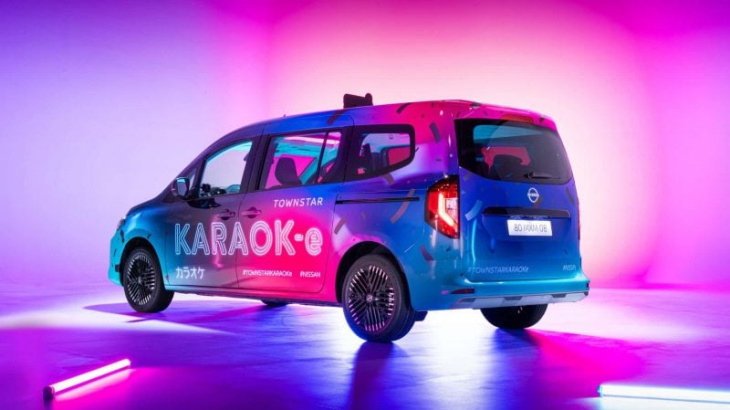 nissan, townstar, renault, kangoo, nissan townstar karaok-e : un concept d’utilitaire pour les mélomanes