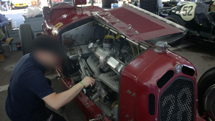 91 ans après, le moteur de cette alfa romeo rugit toujours : les photos