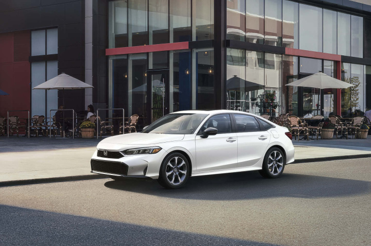 la honda civic 2025 offerte en version hybride et avec google built-in